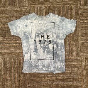 The 1975 grey tie dye tee Size L - Indie alternative grunge Americana style